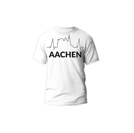 T-Shirt Aachener Dom mit Aachen
