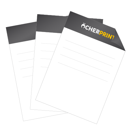 Briefpapier DIN A4 - beidseitig