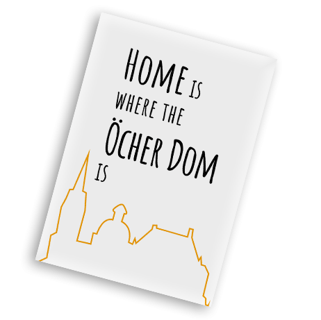 Postkartenset &quot;Home is where the Öcher Dom is&quot;