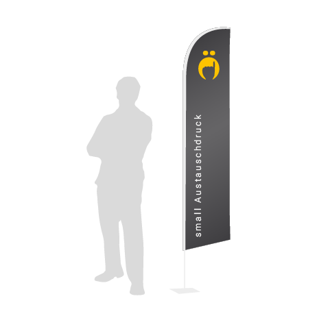 Beachflag Wind Austauschdruck | Small (260 cm) | einseitig bedruckt
