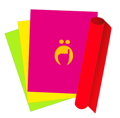 Plakate &amp; Poster - NEON - einseitig schwarz bedruckt (1/0)